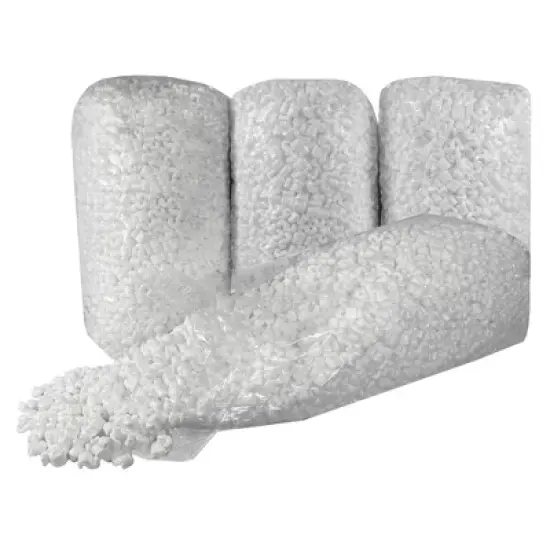 UOFFICE 3.5 Cubic Feet White Styrofoam Packing Peanuts image {8}