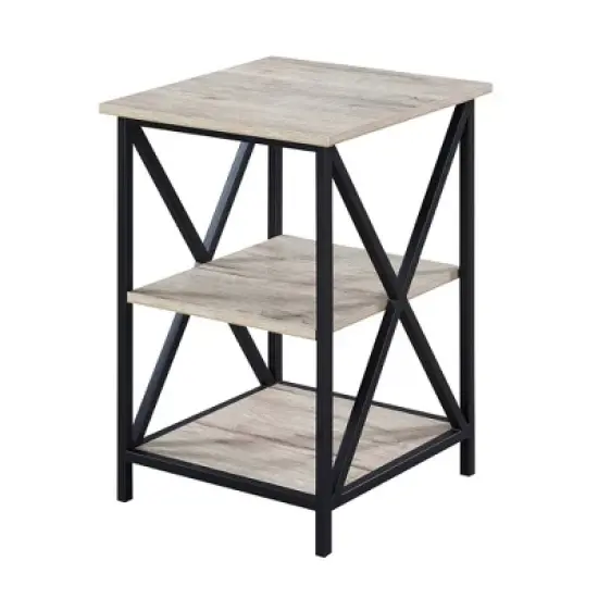 Tucson End Table with Shelves - Breighton Home image {7}