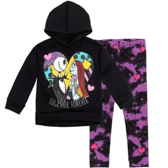 Disney Nightmare Before Christmas Fleece Hoodie & Leggings Set image {9}