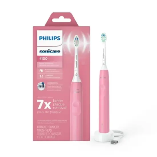 Philips Sonicare 4100 Plaque Control Rechargeable Electric Toothbrush - HX3689/24 image {18}