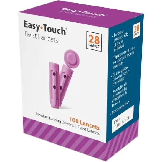 EasyTouch Twist Lancets 28 Gauge, 100 Count image {5}