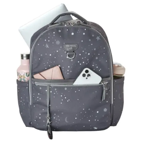 TWELVElittle On The Go Diaper Bag - Gray Twinkle image {1}