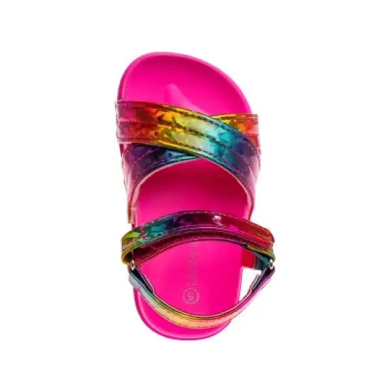 Laura Ashley Girls Footbed Sandals (Toddler Sizes) image {3}