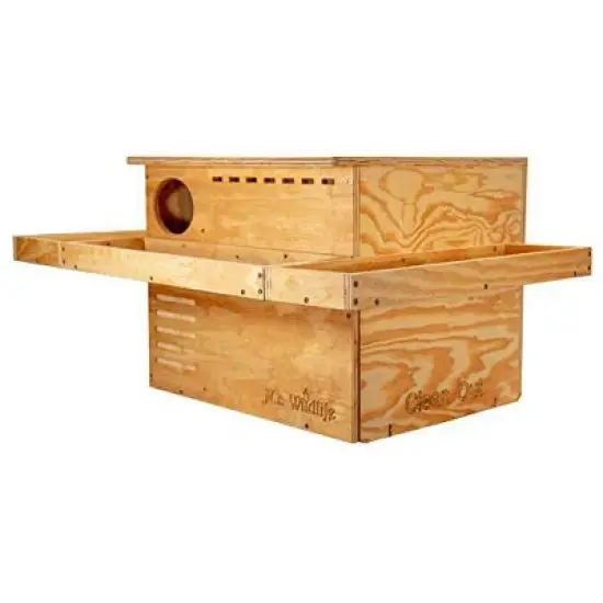 JCs Wildlife 3 Sided Platform Barn Owl Nesting Box image {9}