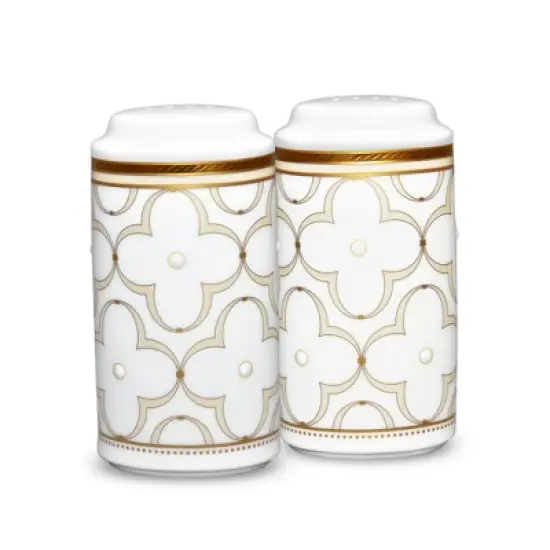 Noritake Trefolio Gold Salt & Pepper Shakers image {3}