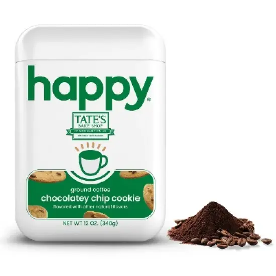 Happy Tate's Chocolate Chip Flavored Medium Roast Ground Coffee - 12oz image {5}