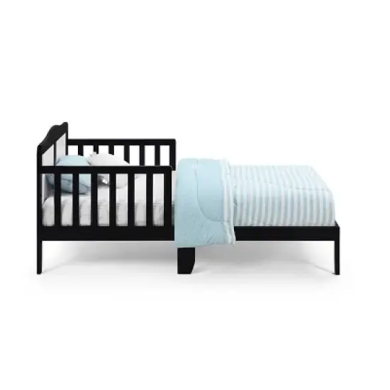 Olive & Opie Birdie Toddler Bed - Black/White image {1}