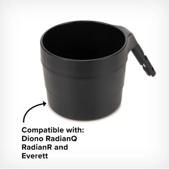 Diono XL Car Seat Cup Holders for Radian and Everett Car Seats, Pack of 2 Cup Holders image {4}