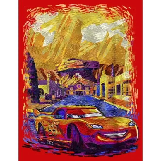 Boy's Cars Van Gogh McQueen T-Shirt image {1}