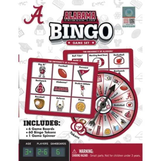 MasterPieces Kids Games - NCAA Alabama Bingo Game image {1}