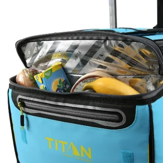 Titan Deep Freeze 40qt Rolling Cooler image {3}