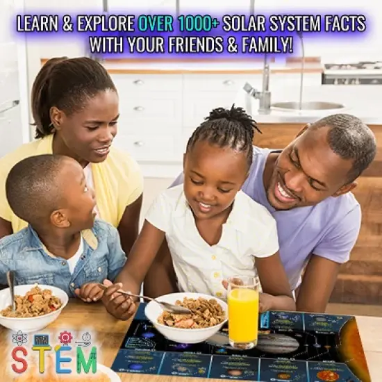 POPAR Solar System Smart Mats, Set of 4 image {6}