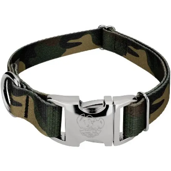Country Brook Petz Premium Woodland Camo Dog Collar image {4}