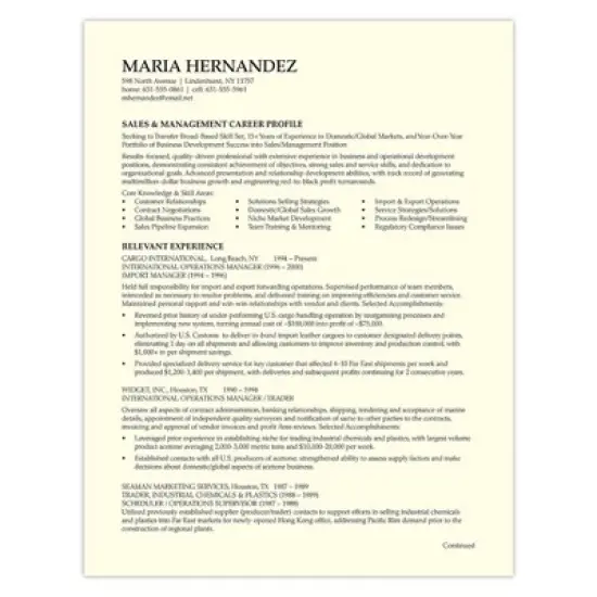 8.5" x 11" 75-Sheet 100% Cotton R&eacute;sum&eacute; Paper 32 lb Wove Finish, Ivory - Southworth: Letterhead, Unbound, Matte image {3}