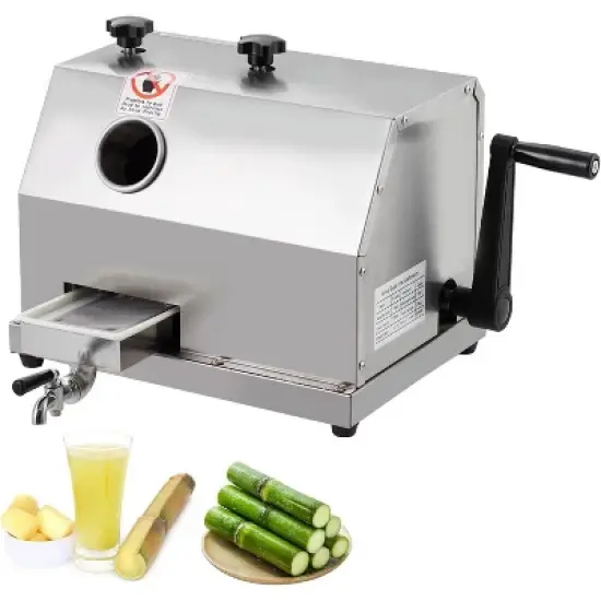 Commercial Sugar Cane Juicer Machine Manual Press Extractor Squeezer 110LBS/H image {7}