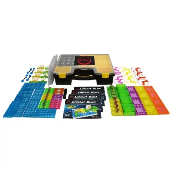 E-Blox Circuit Blox 120, Circuit Board Building Blocks Sets, Individual or Classroom image {3}