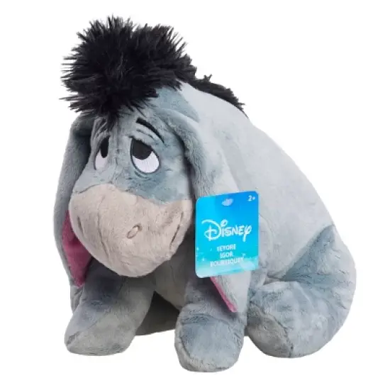 Disney Eeyore Plush: Polyester Stuffed Donkey, 12" Character Doll image {3}