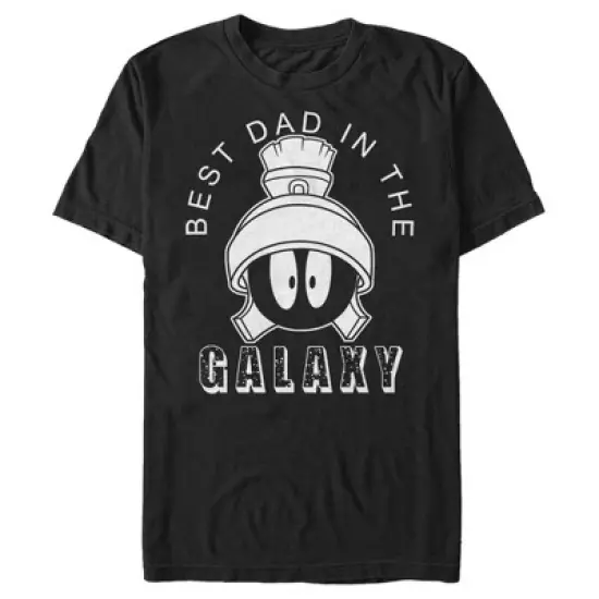 Men's Looney Tunes Father's Day Marvin the Martian Best Dad T-Shirt image {4}