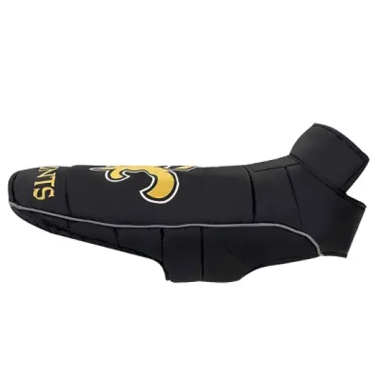 NFL New Orleans Saints Pets Puffer Vest image {2}