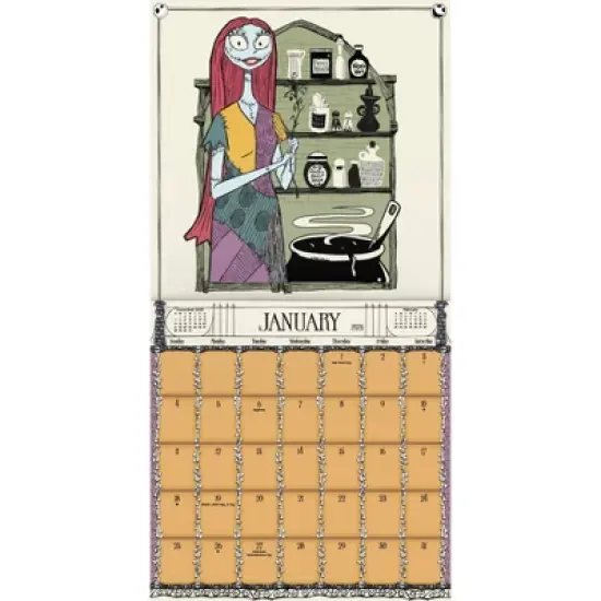 Disney 2026 Nightmare Before Christmas Collector's 12.63"x12.63" Edition Calendar image {3}