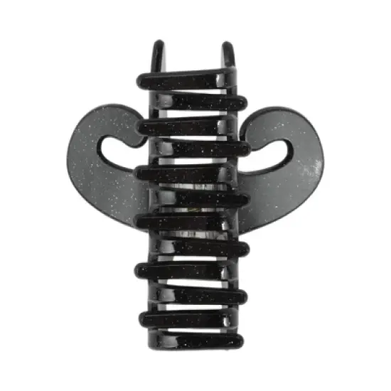 Unique Bargains Halloween Witch Hat-Design Claw Clip Black 1Pc image {2}