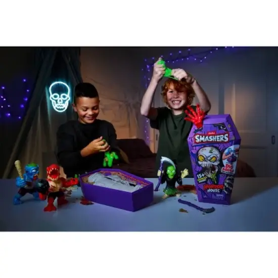 Smashers Horror House Mini Figure Set: 16-Piece Action Figure Playset, Polypropylene Material for Creative Thinking image {8}