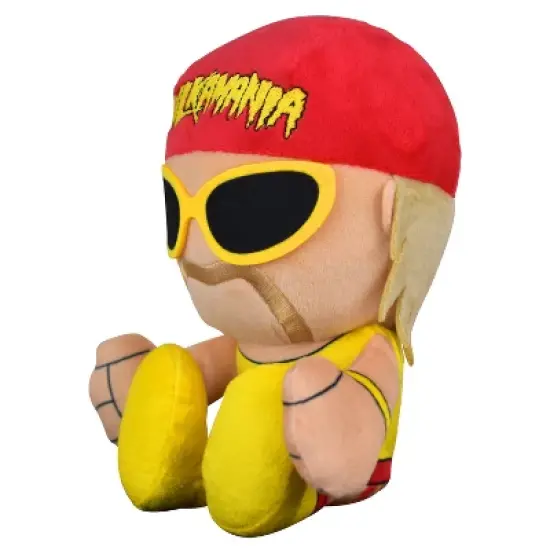 Bleacher Creatures WWE Hulk Hogan 8" Kuricha Sitting Plush image {1}