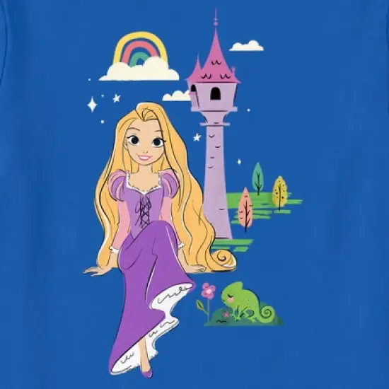 Toddler's Disney Rapunzel and Pascal Tower T-Shirt image {1}