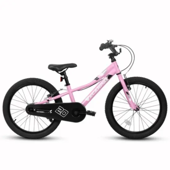 INFURNIC Bicycles 20 Inch Kids Bike with V Brake and Coaster Brake for 4 to 7 Year Olds, Pink, 52.3"*21.6"*30.3" image {4}