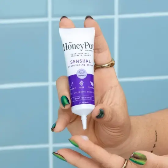 The Honey Pot Company Vulva Stimulating Serum - 1 fl oz image {4}