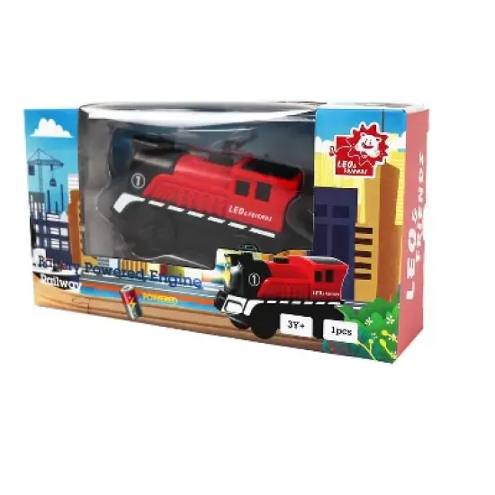 Leo & Friends Battery Powered Engine Railway image {1}