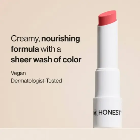 Honest Beauty Tinted Lip Balm with Avocado Oil - 0.14oz image {3}