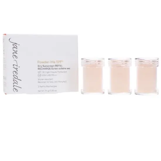 jane iredale Powder-Me SPF 30 Dry Sunscreen Refill Translucent 3 Pack image {6}