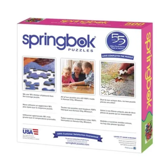 Springbok Twist Of Color Jigsaw Puzzle - 500pc image {2}