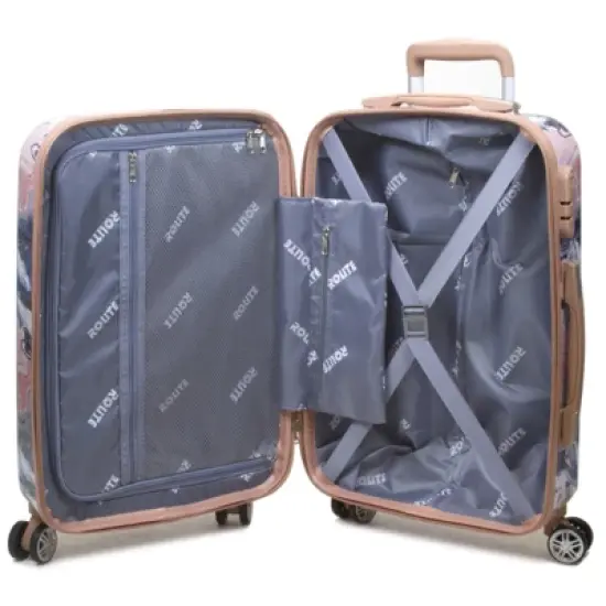 Rolite Marble Hardside 3-Piece Spinner Luggage Set image {4}