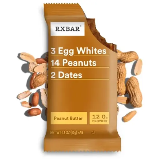 RXBAR Peanut Butter Protein Bars - 5ct/9.1oz image {6}