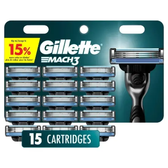 Gillette Mach3 Men's Razor Blade Refills image {8}