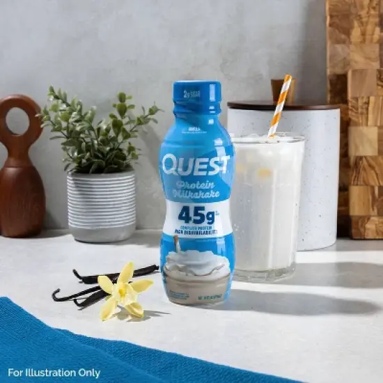 Quest Nutrition Ready to Drink High Protein Milkshake - Vanilla - 56 fl oz/4ct image {4}