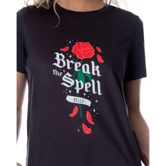 Disney Women's Beauty and The Beast Break The Spell Belle Pajama Set image {2}