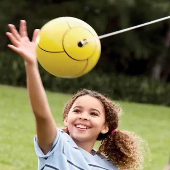 HearthSong - Deluxe Heavy-Duty Backyard Tetherball Game for Kids image {3}