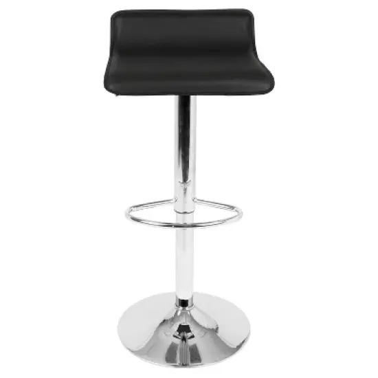 Set of 2 Ale Contemporary Adjustable Barstool - Lumisource image {5}