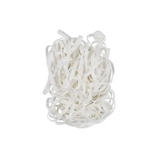 JAM Paper Colored Rubber Bands #64 100/Pack (33364RBWH) image {1}