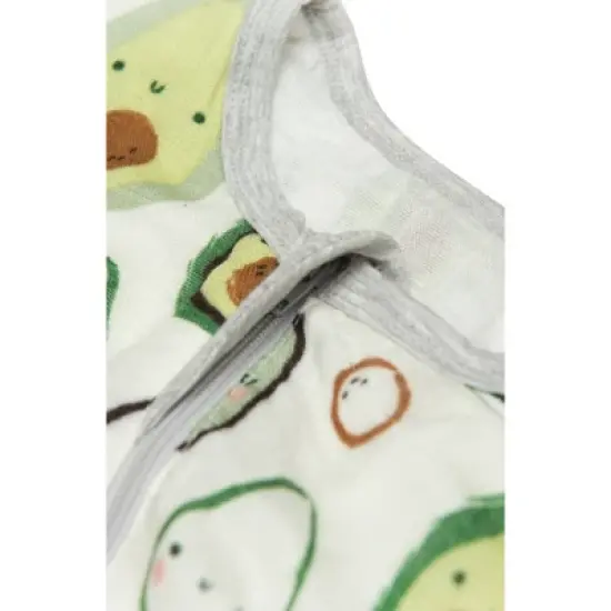 Loulou Lollipop Muslin Sleep Sack Wearable Blanket - Avocado 3-12 Months image {2}