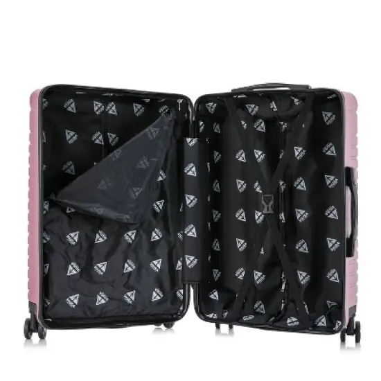 InUSA Deep Lightweight 3pc Hardside Spinner Luggage Set image {11}