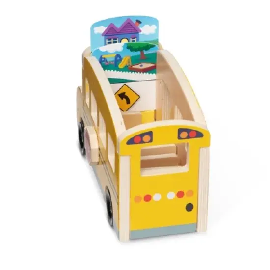 Melissa & Doug Blues Clues & You! Wooden School Bus image {5}
