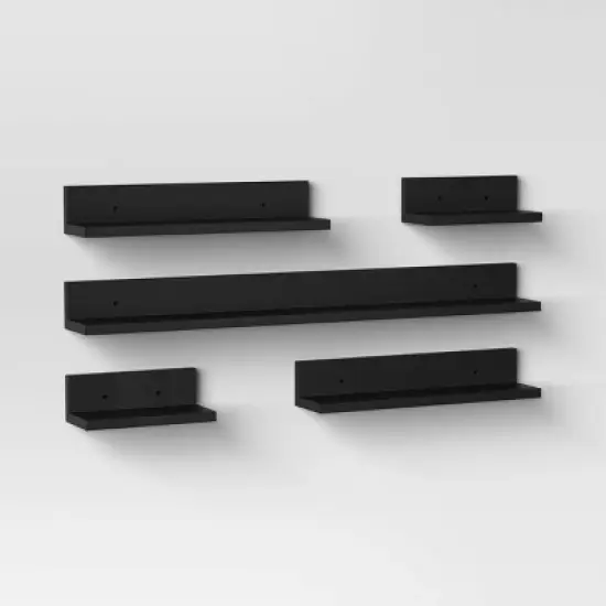 5pk Wall Shelf Picture Ledge - Room Essentials&trade; image {3}