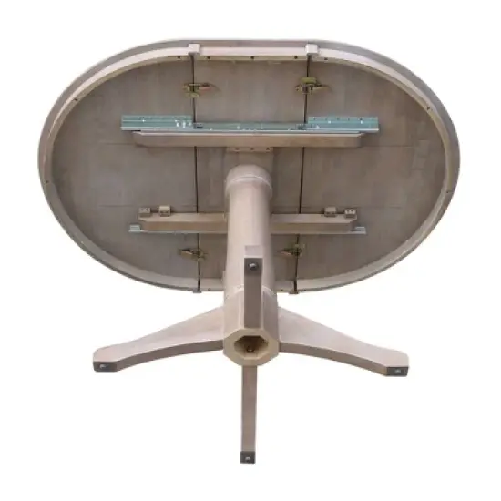 36" Magnolia Round Top Dining Table with 12" Leaf - International Concepts image {5}