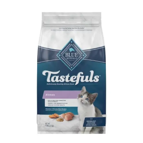 Blue Buffalo Tastefuls with Chicken Natural Kitten Dry Cat Food image {7}