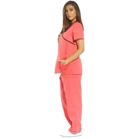 Just Love Women's Scrub Sets - Comfortable Medical & Nursing Scrubs image {1}