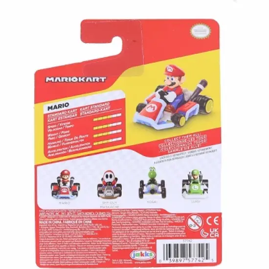 Jakks Pacific Super Mario Kart Racers Wave 5 | Mario image {1}